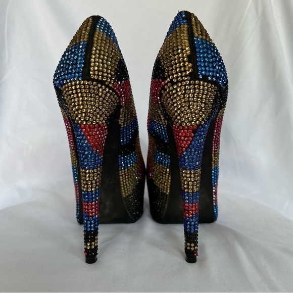 Steve Madden Dyvinal Rhinestone Heels - Picture 8 of 11